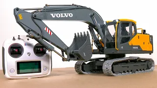 Download RC HYDRAULIC EXCAVATOR VOLVO EC160E UNBOXING, FIRST TEST!! SCALE 1/14, RTR, FULL METAL, 10 KG WEIGHT MP3