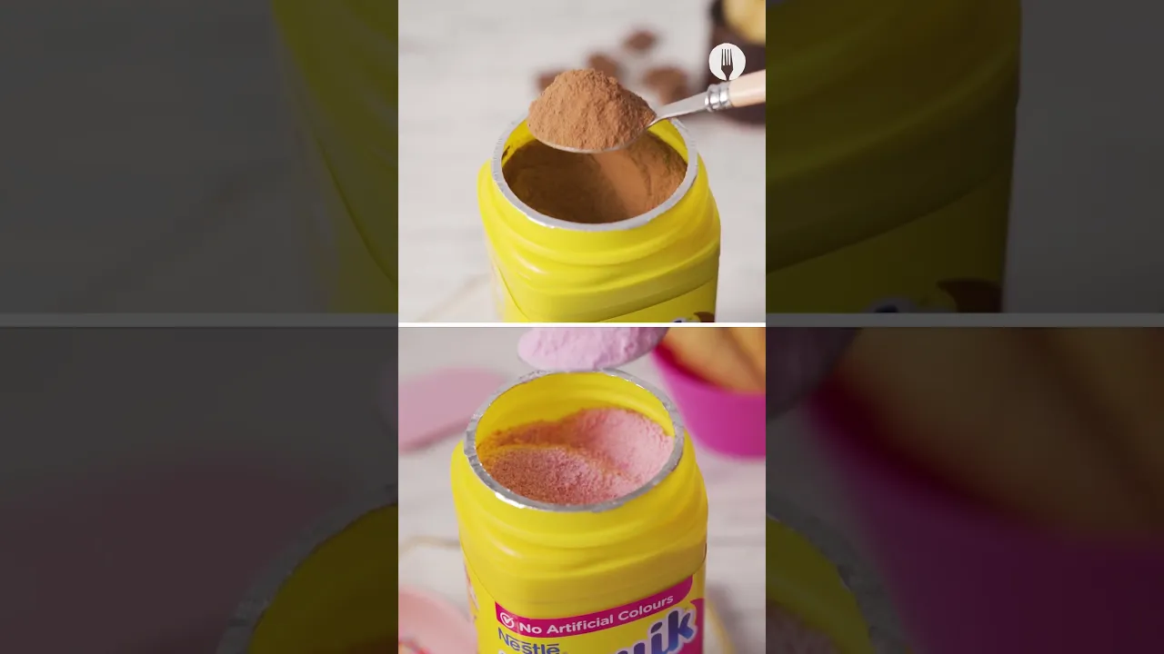 3-Ingredient No-Churn Nesquik Ice Cream