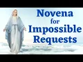 Novena for Impossible Requests | For 3 Intentions for Mary's Intercession