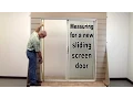 How-To Measure For a New Sliding Screen Door