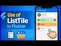 ListTile in Flutter Complete Beginner Guide