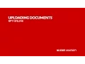 RPT Online Uploading Documents