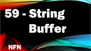 java tutorials urdu NFN 59 String Buffer