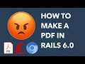 Wicked PDF vs Puppeteer - Creating PDFs in Rails 6 0