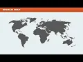 Editable World Countries Map for Keynote Download Customize