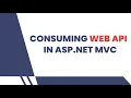 How To Consume WEB API in ASP NET C