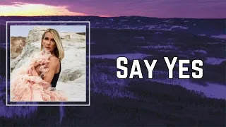 c line dion say yes lyrics 