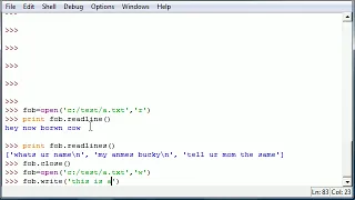 Bobprep Python Programming Tutorial 42 Reading and Writing