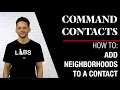 Command Contacts - How to Add Neighborhoods to a Contact