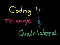 Triangle and Quad - Khan Academy Programming