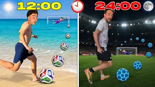 Segno 1 gol ASSURDO ad ogni ORA del GIORNO per 24 ORE!! ⚽🤯