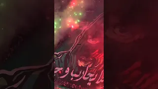 جمهور كبير او في راسو قعيدا كاين اثنين مولودية او وليدا حنا مولودية ياخو 