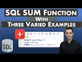 SQL Tips - SUM Function