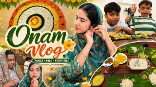 Onam Vlog 🌼 | Mashura | Suhana | Sunaina | Zaigham | Ebran 