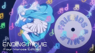 YouTube影片, 內容是SI-VIS：英雄之聲 的 ED（Four Heroes Edition）