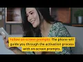 How do I activate my wireless enTouch phone