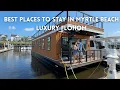 We Found a UNIQUE Floating Home in North Myrtle Beach FLOHOM Luxury houseboat