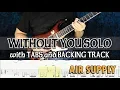 AIR SUPPLY | WITHOUT YOU GUITAR SOLO with TABS and BACKING TRACK | ALVIN DE LEON (2019)