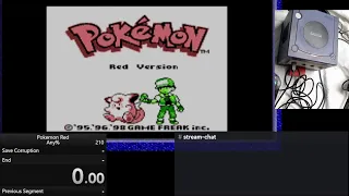 Pokemon Red Any% Speedruns