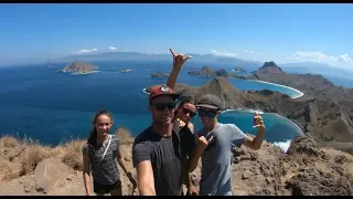 Komodo DRAGONS and a PINK Beach Episode 102 Sailing Catalpa