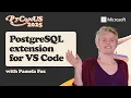 PostgreSQL extension for VS Code