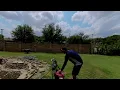 power washer pull cord pulling back