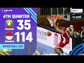 Lagu 4TH QUARTER | BASKETBALL 5X5 MEN MYANMAR (34) VS INDONESIA (114) | SEA GAMES 33rd THAILAND 2025