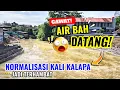 GAWAT‼️KLO BEGINI TERUS BISA GAGAL NORMALISASI KALI KALAPA. AIR BAH DARI HULU MENGGANGGU PEKERJAAN 