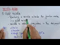 Variables and Scope JavaScript WT Web Technology Lec-27 Bhanu Priya