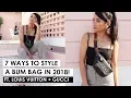 HOW TO STYLE A BELT BAG Louis Vuitton Florentine Gucci Belt bag