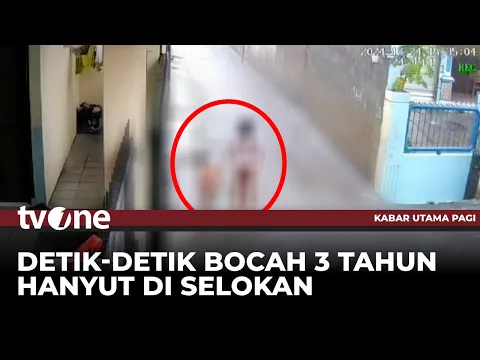 Bocah Tiga Tahun Hanyut saat Mandi Hujan