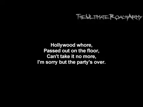 Download MP3 Papa Roach - Hollywood Whore {Lyrics on screen} HD