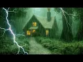 Download Lagu HEAVY RAIN AND THUNDER SOUNDS - DEEP SLEEP | Thunderstorm for Sleeping - Rain Sound Comfort #2