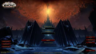 World of Warcraft Shadowlands - Login Screen Music