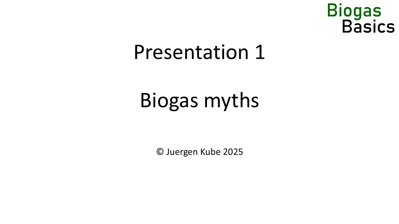 01 Biogas myths