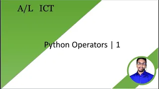 AL ICT Python Operators Part 1