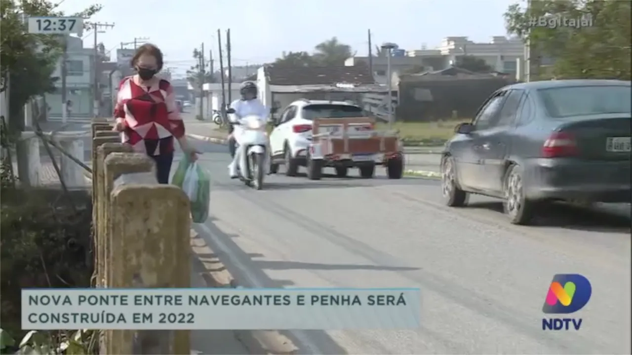 Nova ponte entre Penha e Navegantes será construída em 2022