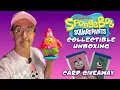 Spongebob Squarepants Figures Unboxing - Spongebob Sketch Card Giveaway