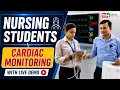 Cardiac Monitoring Live Demo for Nursing Students Cardiac Monitor Explained RHHealthcareINDIA