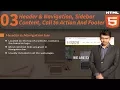 Header Navigation Sidebar content Call to Action And Footer HTML page Layout