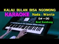 Download Lagu KALAU BULAN BISA NGOMONG - KARAOKE Nada Wanita | Doel Sumbang \u0026 Nini Karlina