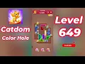 Catdom Color Hole Level 649 Walkthrough NEW UPDATE Relaxing Color Puzzle Game Go Answer