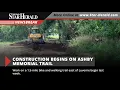 Star-Herald Newsbreak Construction Begins on Ashby Memorial Trail