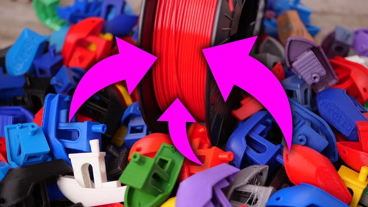 Recycling all my 3DBenchys into new Filament