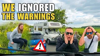 WE IGNORED THE WARNINGS Worst Motorhome Trip Ever VANLIFE UK