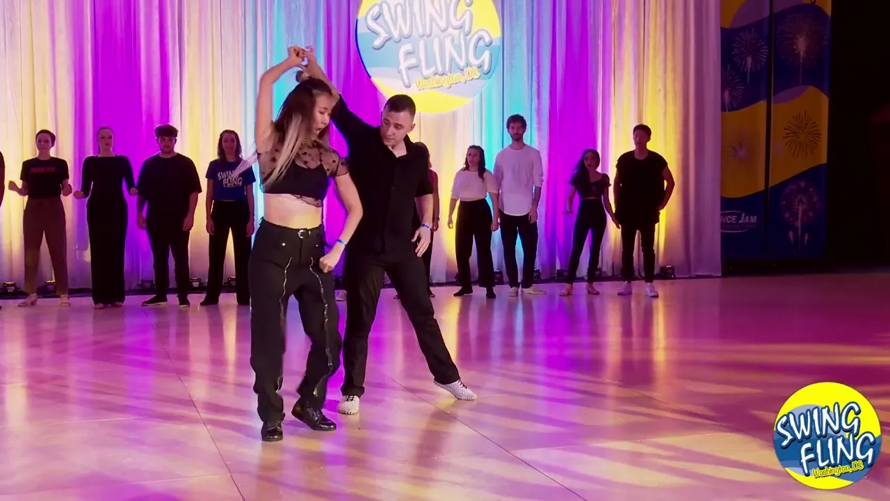 Swing Fling 2023 All Star Strictly Swing Kyle Fitzgerald & Heejung Jung