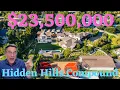 Inside a 23 500 000 Hidden Hills Compound Realtor Reacts