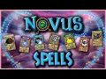 ALL NEW NOVUS SPELLS Wizard101 Spell Showcase