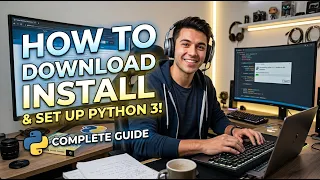 Install Python 3 on Windows in 5 Minutes Beginner Tutorial