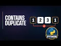 Solve Contains Duplicate in O n with Python Leetcode 217